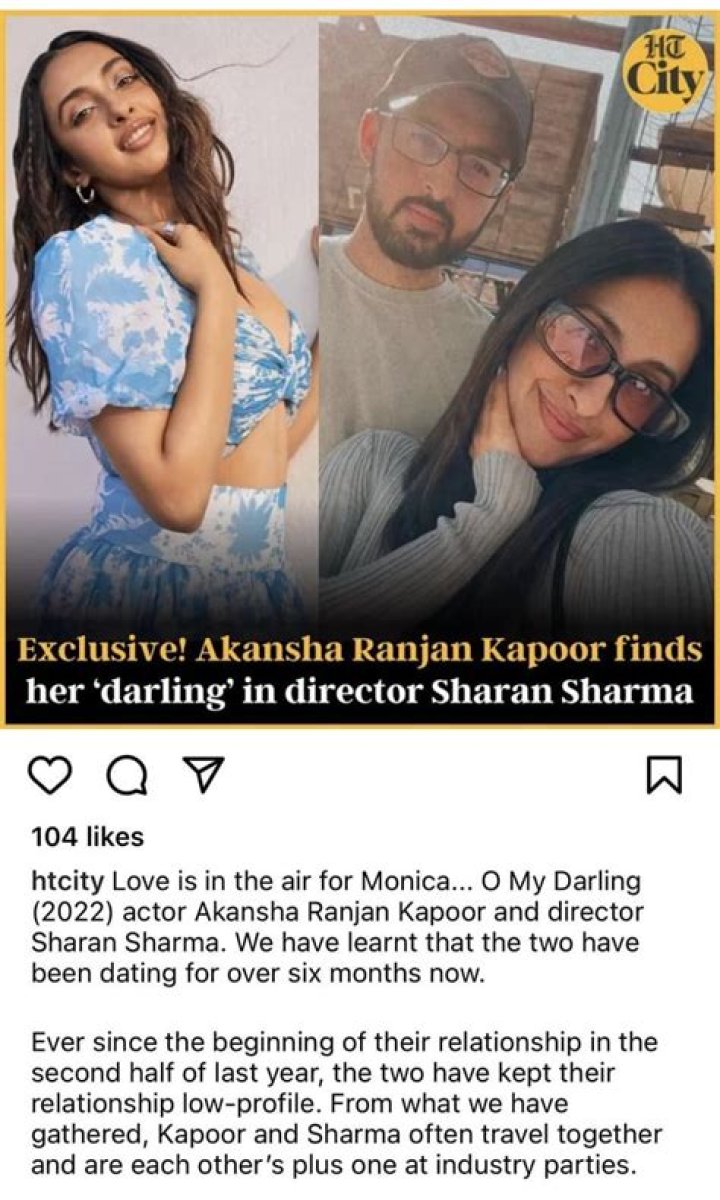 Akansha Ranjan Kapoor’s Boyfriend: Who is Akansha Ranjan Kapoor Dating?
